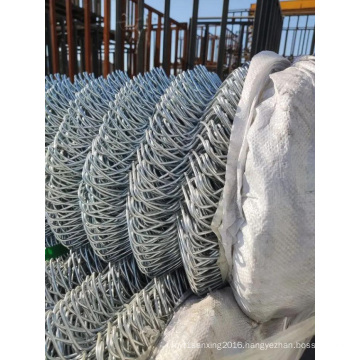 PVC coated chain link mesh fence